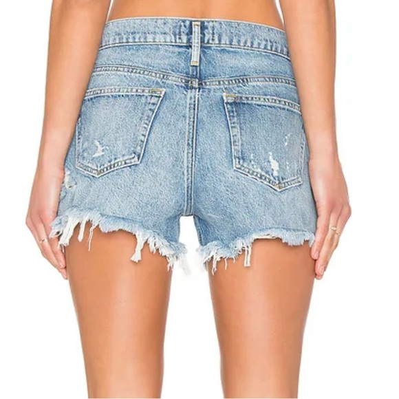 AGOLDE Parker Cut Off Shorts | Size 24 - Picture 6 of 8